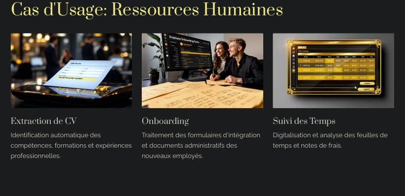 Formation AWS Architecture – Lance ton cloud Amazon sécurisé en 7 jours 72 Cas d’usage de l’OCR Textract dans les Ressources Humaines
