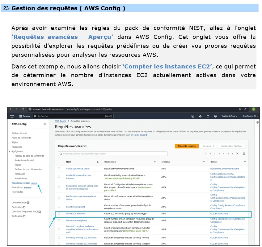 Formation AWS Architecture – Lance ton cloud Amazon sécurisé en 7 jours 26 AWS CONFIG