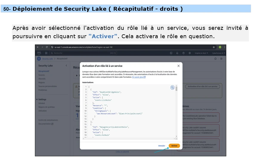 Formation AWS Architecture – Lance ton cloud Amazon sécurisé en 7 jours 27 AWS Lake