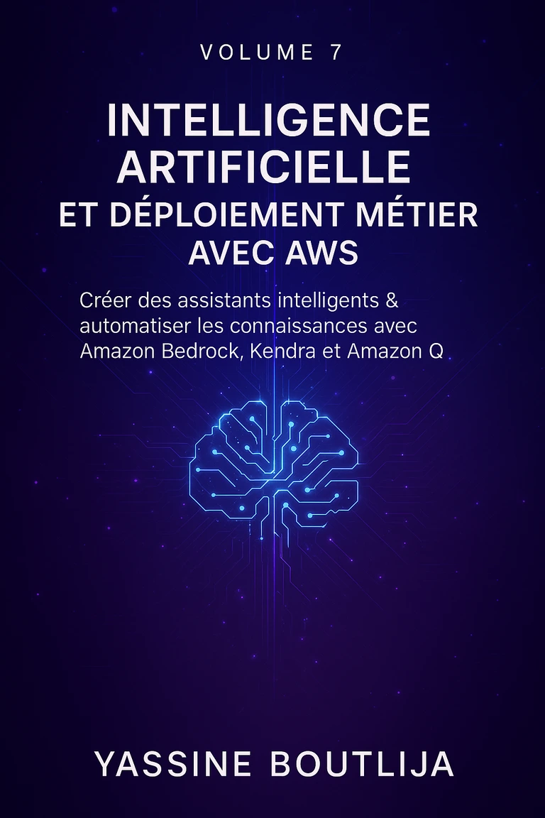 Formation AWS Architecture – Lance ton cloud Amazon sécurisé en 7 jours 7 Connecte tes documents à l’intelligence AWS : indexe avec Kendra, interroge avec Amazon Q, génère avec Bedrock, analyse avec Textract, vocalise avec Polly. Tu exploites l’IA sur mesure pour tes propres données, avec une base intelligente prête à l’emploi.